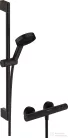 Hansgrohe Ecostat Element termosztátos zuhany csaptelep,Pulsify Select S 65 cm-es rudas zuhanyszettel,matt fekete 24272670