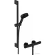 Hansgrohe Ecostat Element termosztátos zuhany csaptelep,Pulsify Select S 65 cm-es rudas zuhanyszettel,matt fekete 24272670
