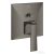 Grohe ALLURE BRILLANT falsík alatti kád/zuhany csaptelep alaptest nélkül,Brushed Hard Graphite 24279AL0