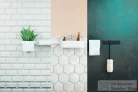 Hansgrohe Wallstoris kézizuhany szett 105, 3 jet EcoSmart Activation, zuhanyrúd 70 cm, tároló szett, matt fehér 24291700