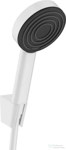 Hansgrohe Pulsify S zuhanyszett 105, 1 jet, 125 cm-es gégecsővel, matt fehér 24301700