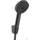 Hansgrohe PULSIFY Select S zuhanyszett fix zuhanytartóval,125 cm-es gégecsővel, matt fekete 24302670