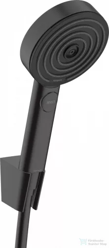 Hansgrohe PULSIFY SELECT S zuhanyszett 105, 3 jet, Relaxation, 160 cm-es gégecsővel, matt fekete 24303670