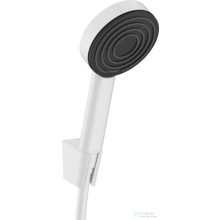   Hansgrohe Pulsify S zuhanyszett 105, 1 jet, 160 cm-es gégecsővel, matt fehér 24303700