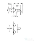 Grohe SWIFT egykaros zuhany csaptelep zuhanyszett nélkül,Króm 24333001