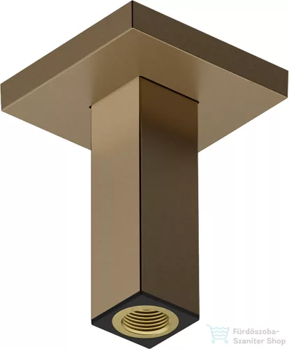 Hansgrohe E 10 cm-es mennyezeti zuhanykar,szálcsiszolt bronz 24338140
