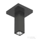 Hansgrohe E 10 cm-es mennyezeti zuhanykar, szálcsiszolt fekete króm 24338340