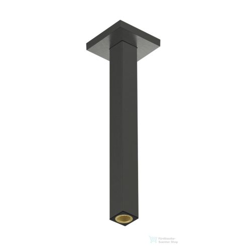 Hansgrohe E 30 cm-es mennyezeti zuhanykar, szálcsiszolt fekete króm 24339340