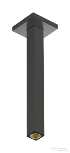 Hansgrohe E 30 cm-es mennyezeti zuhanykar, szálcsiszolt fekete króm 24339340
