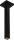 Hansgrohe E 30 cm-es mennyezeti zuhanykar,matt fekete 24339670