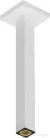 Hansgrohe E 30 cm-es mennyezeti zuhanykar,matt fehér 24339700