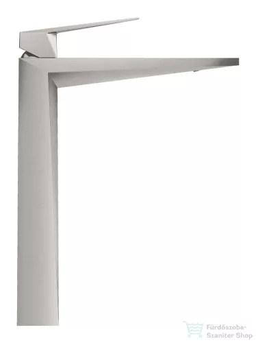 Grohe ALLURE BRILLIANT magasított mosdó csaptelep leeresztő nélkül,Supersteel 24346DC0