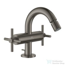   Grohe ATRIO bidé csaptelep automata leeresztővel,Brushed Hard Graphite 24353AL0