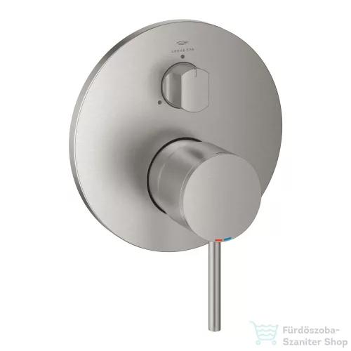 Grohe ATRIO falsík alatti kád/zuhany csaptelep,Supersteel 24356DC0