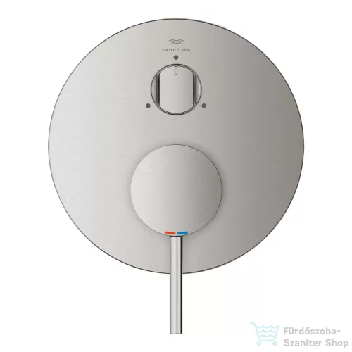 Grohe ATRIO falsík alatti kád/zuhany csaptelep,Supersteel 24356DC0