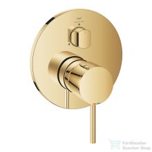 Grohe ATRIO falsík alatti kád/zuhany csaptelep 3 fogyasztóhoz,Cool Sunrise 24356GL0