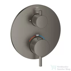   Grohe ATRIO falsík alatti termosztátos kád/zuhany csaptelep,Brushed Hard Graphite 24357AL0