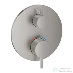   Grohe ATRIO falsík alatti termosztátos kád/zuhany csaptelep,Supersteel 24357DC0