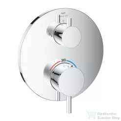   Grohe ATRIO falsík alatti termosztátos kád/zuhany csaptelep,Króm 24358000