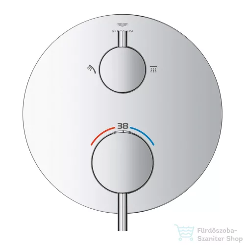 Grohe ATRIO falsík alatti termosztátos kád/zuhany csaptelep,Króm 24358000