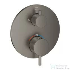   Grohe ATRIO falsík alatti termosztátos kád/zuhany csaptelep,Brushed Hard Graphite 24358AL0