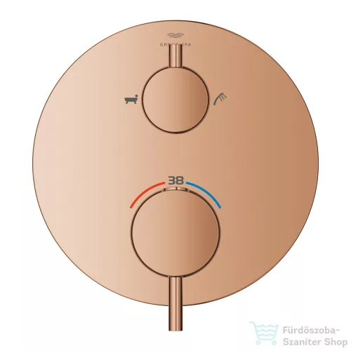Grohe ATRIO falsík alatti termosztátos kád/zuhany csaptelep,Warm Sunset 24359DA0