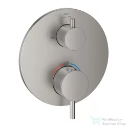   Grohe ATRIO falsík alatti termosztátos kád/zuhany csaptelep,Supersteel 24359DC0