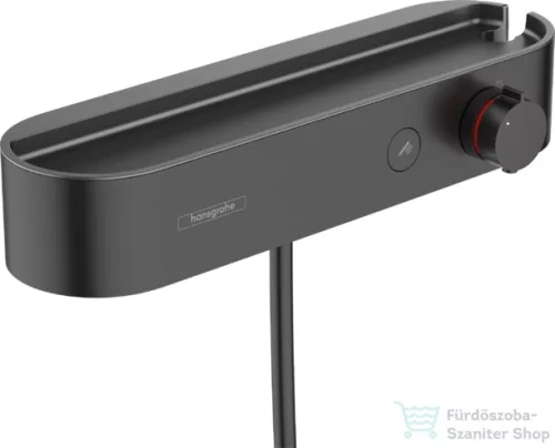 Hansgrohe SHOWERTABLET SELECT termosztátos zuhanycsaptelep, matt fekete 24360670