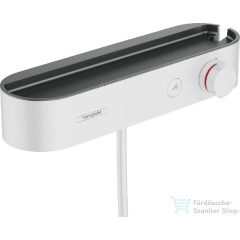 Hansgrohe SHOWERTABLET SELECT termosztátos zuhanycsaptelep, matt fehér 24360700