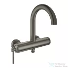 Grohe ATRIO kádtöltő csaptelep zuhanyszett nélkül,Brushed Hard Graphite 24367AL0