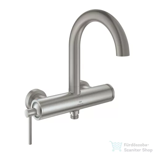 Grohe ATRIO kádtöltő csaptelep zuhanyszett nélkül,Supersteel 24367DC0