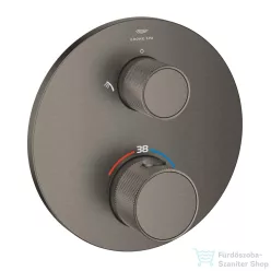   Grohe ATRIO PRIVATE falsík alatti termosztátos kád/zuhany csaptelep,Brushed Hard Graphite 24396AL0