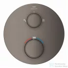 Grohe ATRIO PRIVATE falsík alatti termosztátos kád/zuhany csaptelep,Brushed Hard Graphite 24396AL0