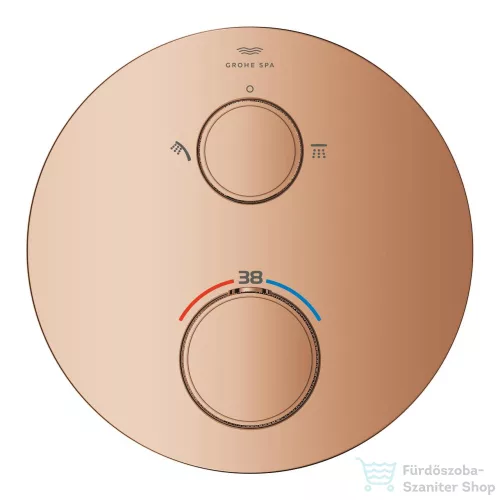 Grohe ATRIO PRIVATE falsík alatti termosztátos kád/zuhany csaptelep,Warm Sunset 24396DA0