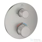 Grohe ATRIO PRIVATE falsík alatti termosztátos kád/zuhany csaptelep,Supersteel 24396DC0