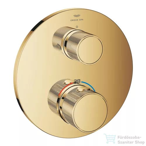 Grohe ATRIO PRIVATE falsík alatti termosztátos kád/zuhany csaptelep,Cool Sunrise 24396GL0