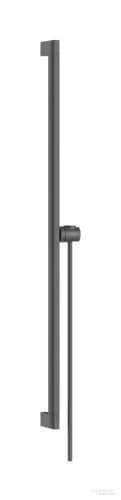 Hansgrohe Unica E Puro 90 zuhanyrúd tartóval és 160 cm-es gégecsővel,szálcsiszolt fekete króm 24403340
