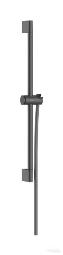 Hansgrohe Unica S Puro 90 zuhanyrúd tartóval és 160 cm-es gégecsővel, szálcsiszolt fekete króm 24405340
