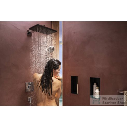 Hansgrohe RAINDANCE ALIVE Q Ecosmart 21,4x34,3 cm-es fejzuhany, króm 24531000
