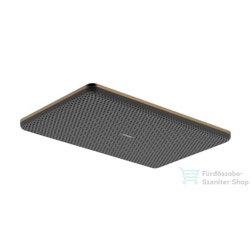 Hansgrohe RAINDANCE ALIVE Q Ecosmart 21,4x34,3 cm-es fejzuhany, szálcsiszolt bronz 24531140