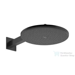   Hansgrohe RAINDANCE ALIVE S 300 2 funkciós fejzuhany zuhanykarral, alaptest nélkül, szálcsiszolt fekete króm 24540340