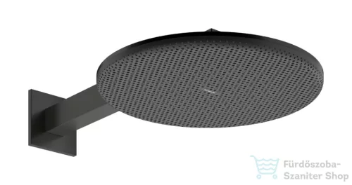 Hansgrohe RAINDANCE ALIVE S 300 2 funkciós fejzuhany zuhanykarral, alaptest nélkül, szálcsiszolt fekete króm 24540340