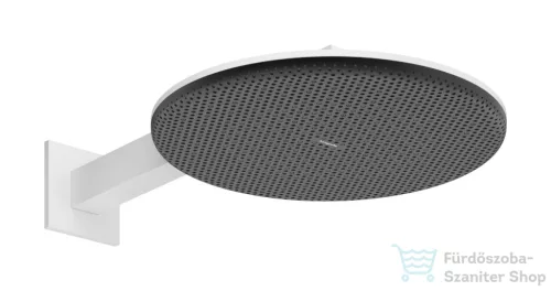 Hansgrohe RAINDANCE ALIVE S 300 2 funkciós fejzuhany zuhanykarral, alaptest nélkül, matt fehér 24540700
