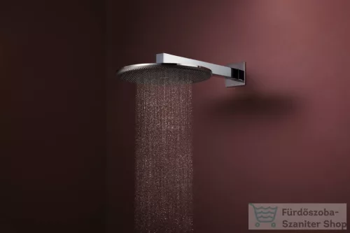 Hansgrohe RAINDANCE ALIVE S 300 Ecosmart 2 funkciós fejzuhany zuhanykarral, alaptest nélkül, króm 24541000