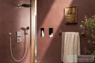Hansgrohe RAINDANCE ALIVE S 300 Ecosmart 2 funkciós fejzuhany zuhanykarral, alaptest nélkül, króm 24541000