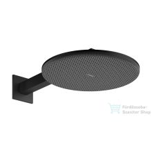   Hansgrohe RAINDANCE ALIVE S 300 Ecosmart 2 funkciós fejzuhany zuhanykarral, alaptest nélkül, matt fekete 24541670