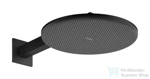 Hansgrohe RAINDANCE ALIVE S 300 Ecosmart 2 funkciós fejzuhany zuhanykarral, alaptest nélkül, matt fekete 24541670