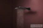 Hansgrohe RAINDANCE ALIVE S 300 Ecosmart 2 funkciós fejzuhany zuhanykarral, alaptest nélkül, matt fekete 24541670