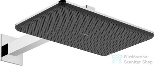 Hansgrohe RAINDANCE ALIVE Q 210/340 Ecosmart 2 funkciós fejzuhany zuhanykarral, alaptest nélkül, króm 24551000