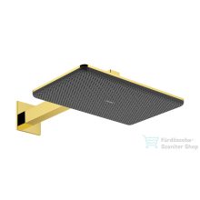   Hansgrohe RAINDANCE ALIVE Q 210/340 Ecosmart 2 funkciós fejzuhany zuhanykarral, alaptest nélkül, polírozott arany hatású 24551990